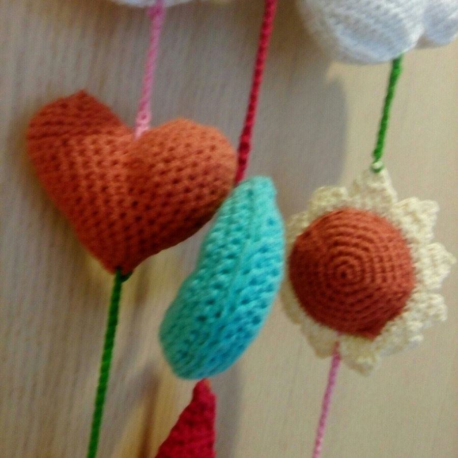 Amigurumi Gökkuşağı Bebek Dönencesi Elişi Çarşısı